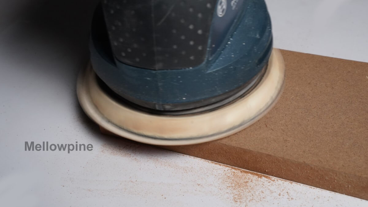 Can you sand MDF