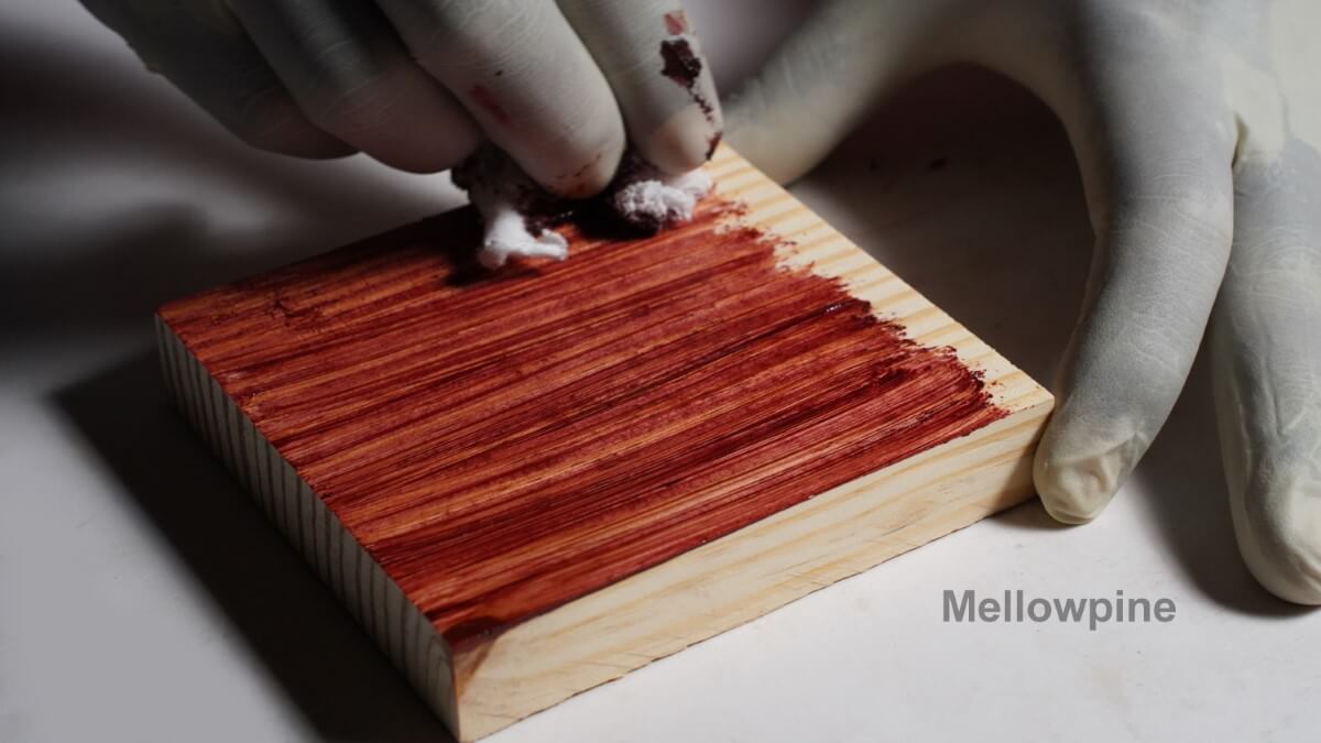 How to dry wood stain faster