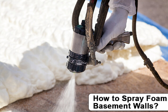 How to Spray Foam Basement Walls?