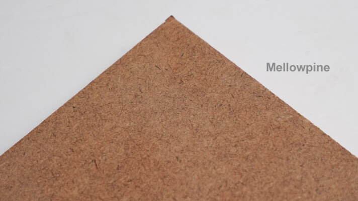 Surface finish after fine sanding the MDF by 320-grit sandpaper