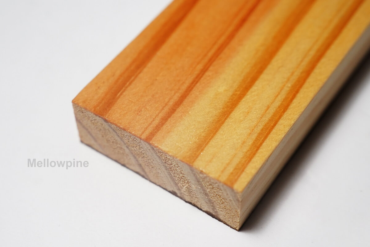 Tung oil finish on pine