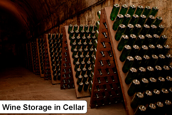 Wine Storage in Cellar