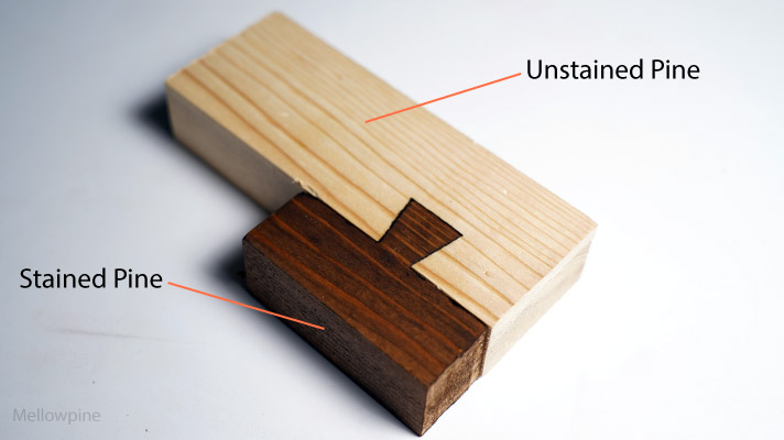 Dovetail cut made on pine using xTool 40w laser module
