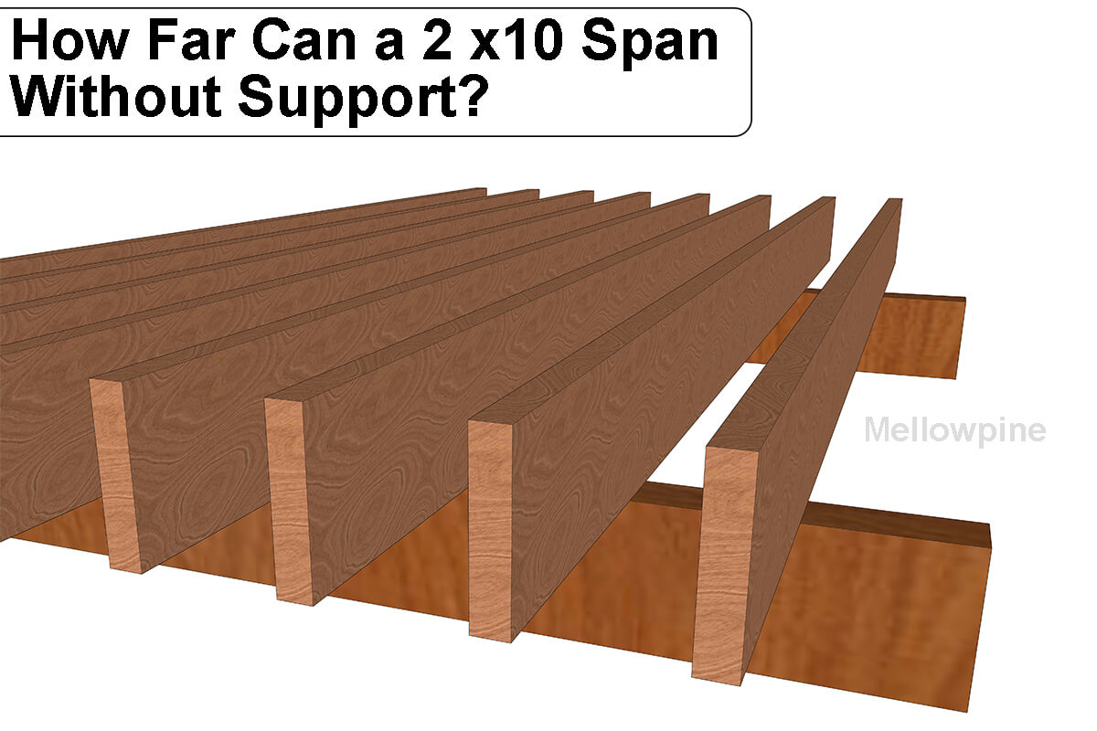 How Far Can a 2 x10 Span Without Support?