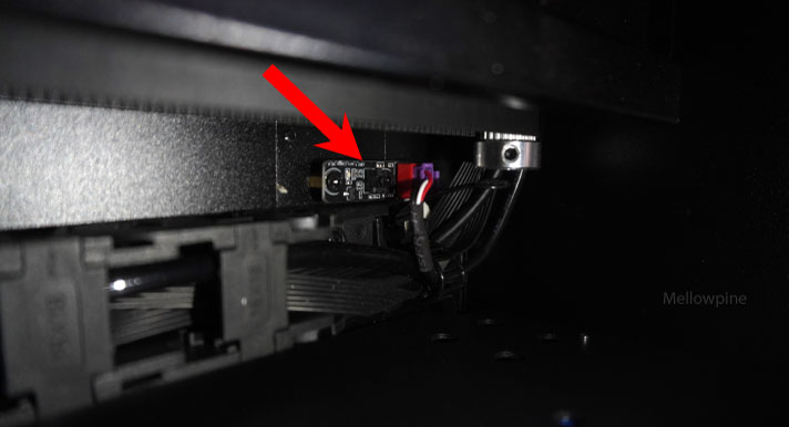 Limit switch on P2 laser