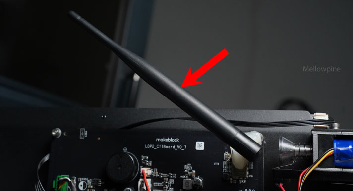 Wi-Fi antenna on xTool P2