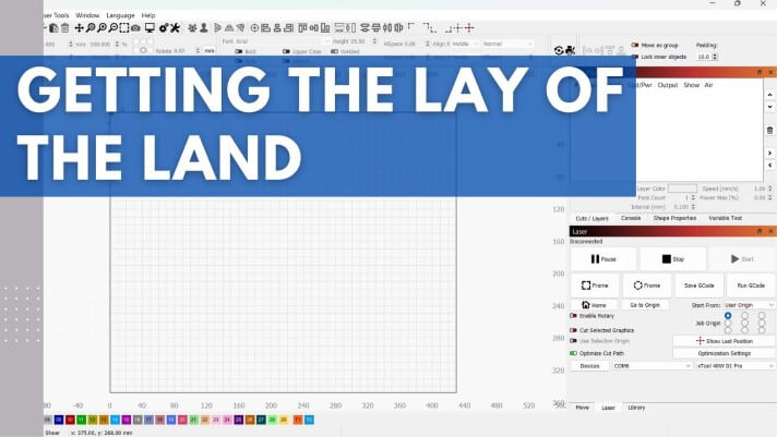 Getting the lay of land