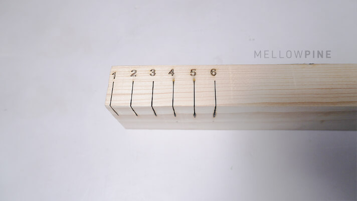 Wood cut using Two Tress TTS-20 Pro