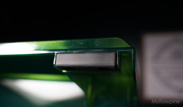 A sensor on the latch door of xTool S1