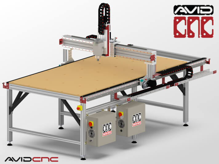 Avid CNC PRO4896 with the Table
