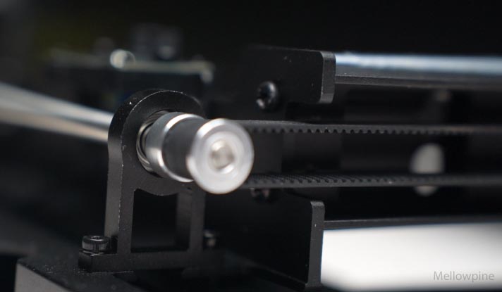 Belt drive on xTool S1