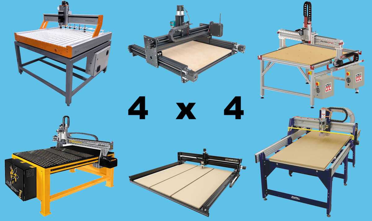 Best 4 x 4 CNC machines