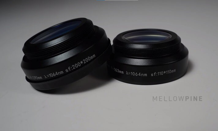 F-theta lenses available with the ComMarker B4