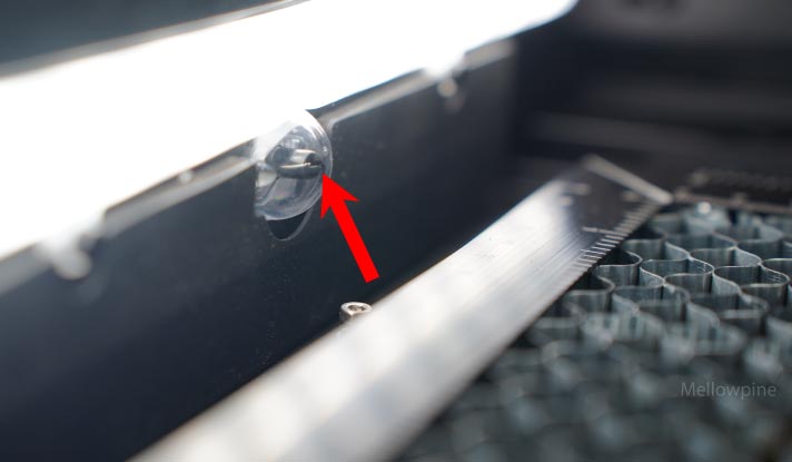 A fire detection sensor on xTool S1