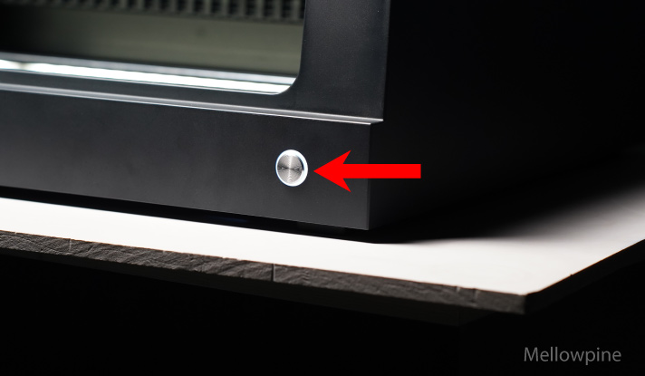 Front button on xTool S1
