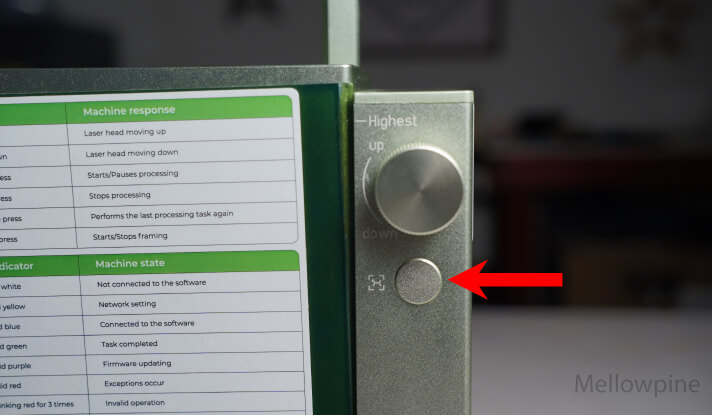 Preview switch on xTool F1