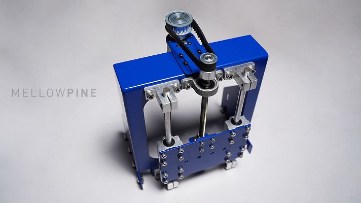 Z-axis lead screw of MakerMade M2 CNC kit