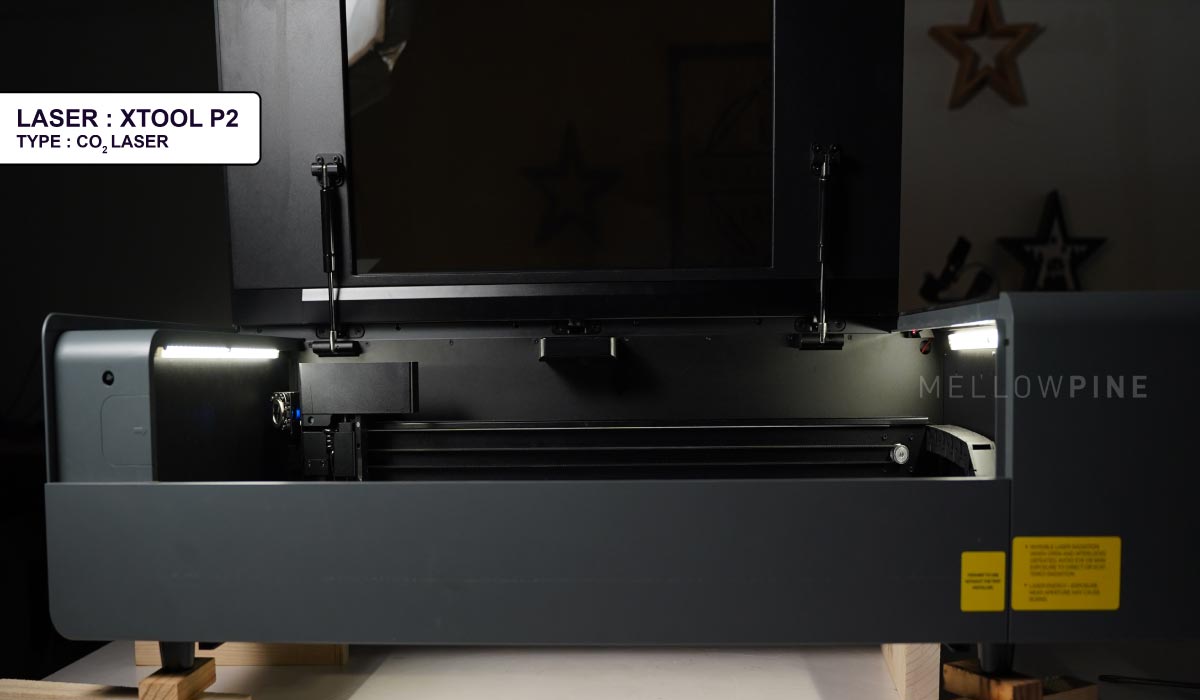 xTool P2 CO2 laser