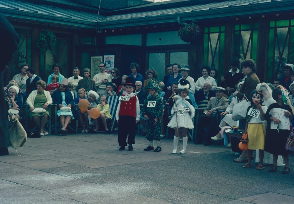 Grandparents attending school play